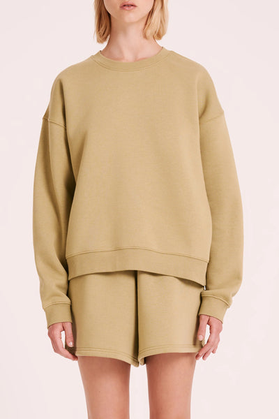 CARTER CURATED SWEAT- MATCHA
