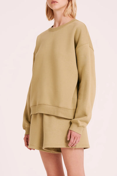 CARTER CURATED SWEAT- MATCHA