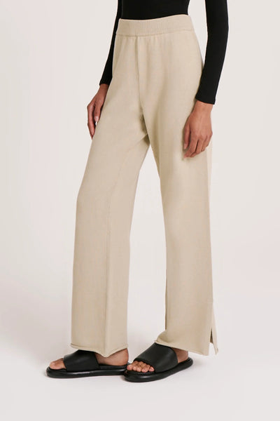 LILOU KNIT PANT- CUCUMBER