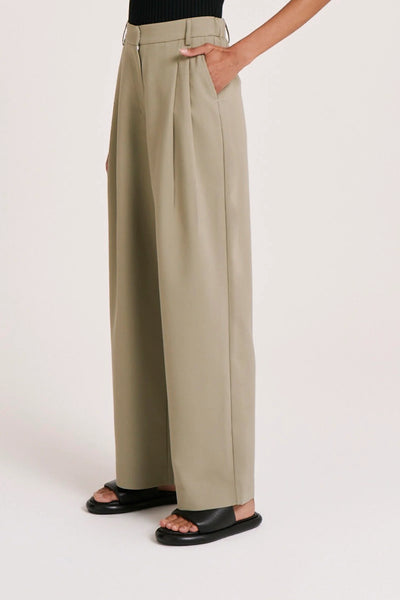 MANON TAILORED PANT- FOG
