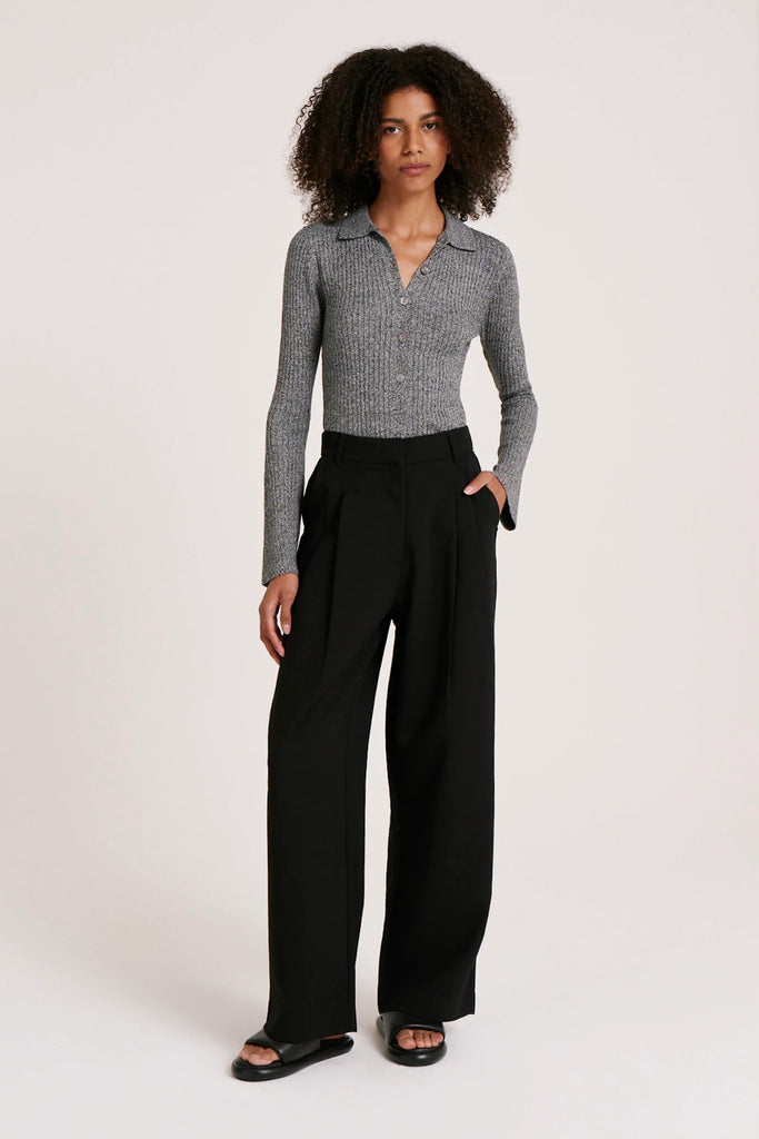 MANON TAILORED PANT- BLACK