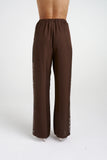 ELASTIC PANTS W/ STRIPE - NAUTILUS STRIPE
