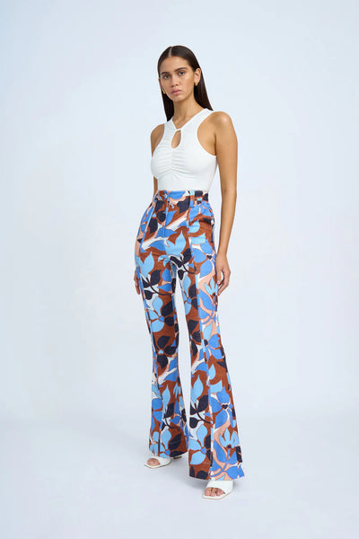 OPHELIA FLORAL FLARE PANT