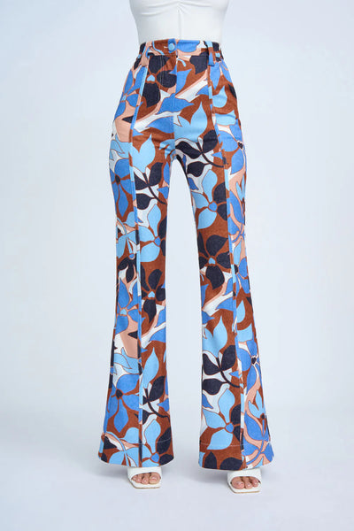 OPHELIA FLORAL FLARE PANT