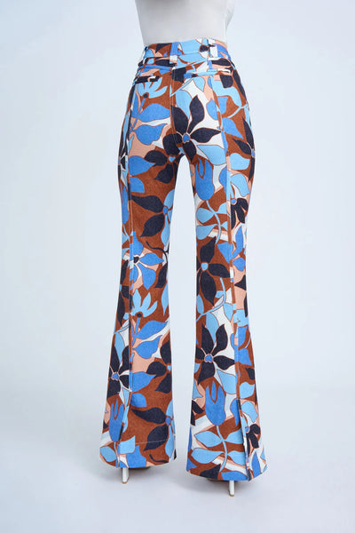 OPHELIA FLORAL FLARE PANT