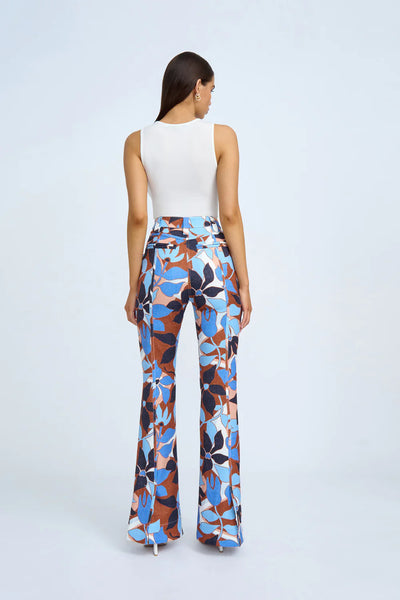 OPHELIA FLORAL FLARE PANT