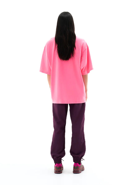 OVERLAND TEE IN BRIGHT PINK
