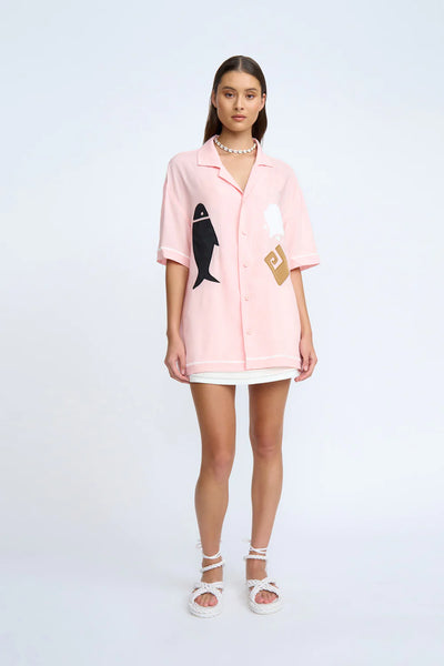 OWEN SUN SHIRT - PINK MULTI