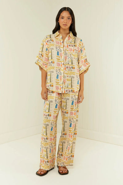 Mirage Shirt / Yellow Verano Tile