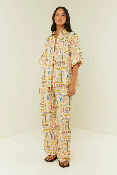 Mirage Shirt / Yellow Verano Tile