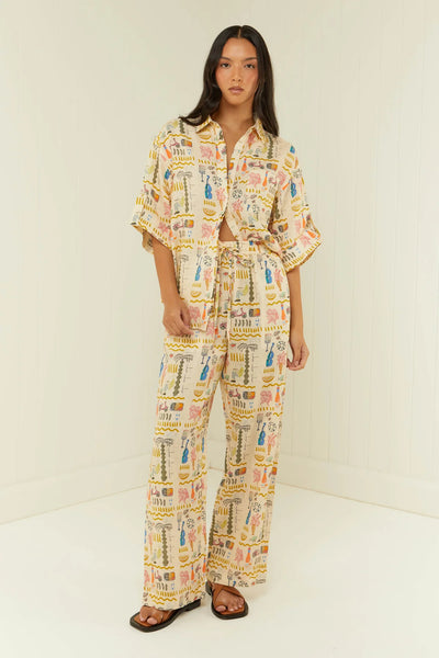 Mirage Shirt / Yellow Verano Tile