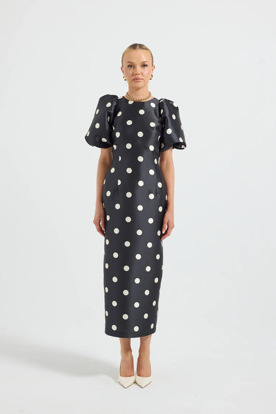 DOTTIE SLEEVE MIDI