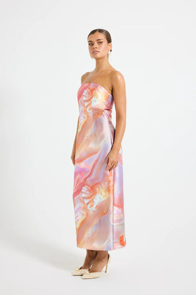 SIREN STRAPLESS MIDI