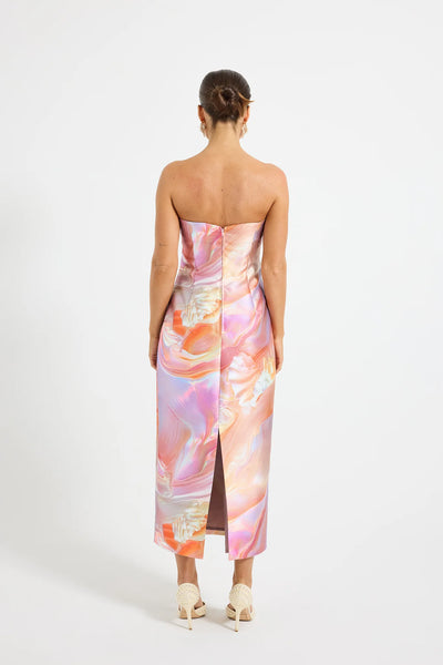 SIREN STRAPLESS MIDI