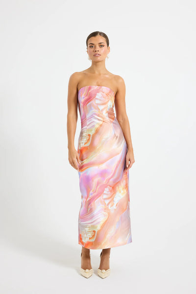 SIREN STRAPLESS MIDI