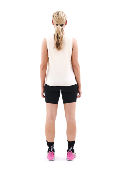 SHUFFLE TANK IN PEARLED IVORY