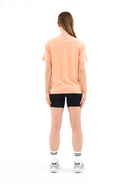 HEADS UP TEE IN CANTALOUPE