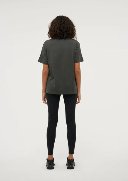 HEADS UP SS TEE IN DARK SHADOW