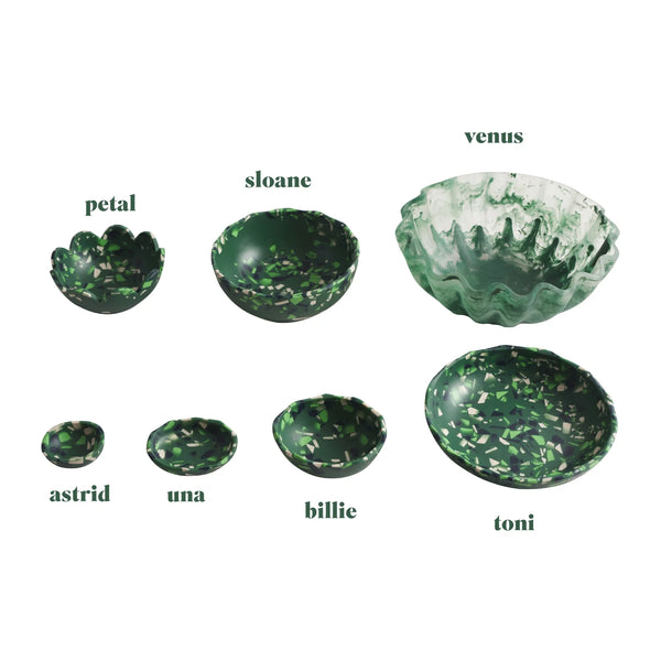 TONI BOWL - PINE TERRAZZO