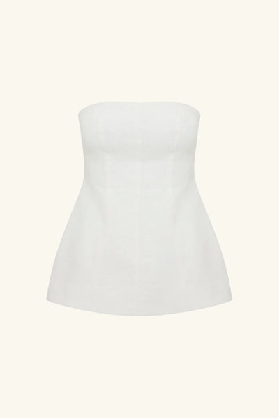 Wellington Strapless Bustier - Ivory