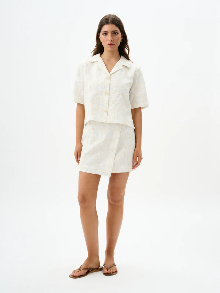 SADIE SKIRT | ROYAL PALM