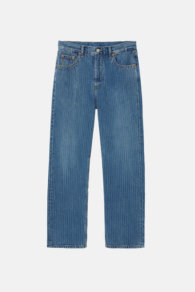 RHODES 2.0 DENIM JEAN- BLUE PINSTRIPE