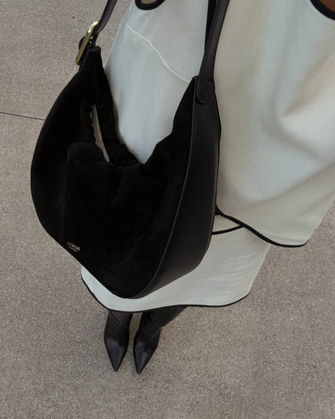 THE MILENA HOBO BLACK