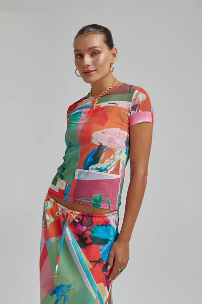 MESH BABYDOLL - ROYAL MONTAGE