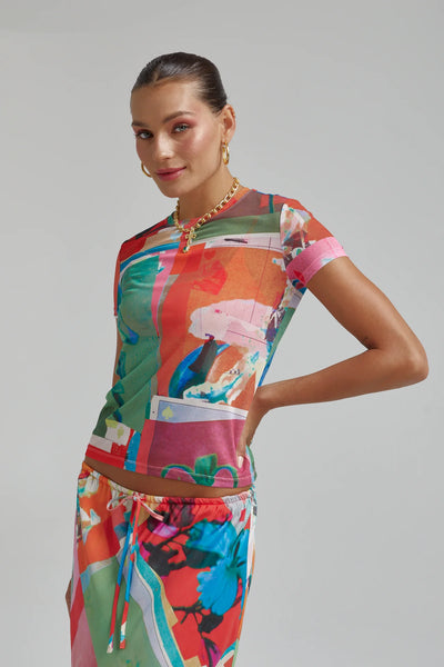 MESH BABYDOLL - ROYAL MONTAGE