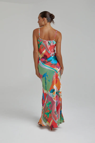 SIREN DRESS - ROYAL MONTAGE