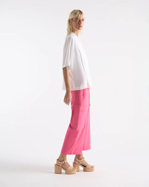 TRIO PLEAT PLAZA-WHITE