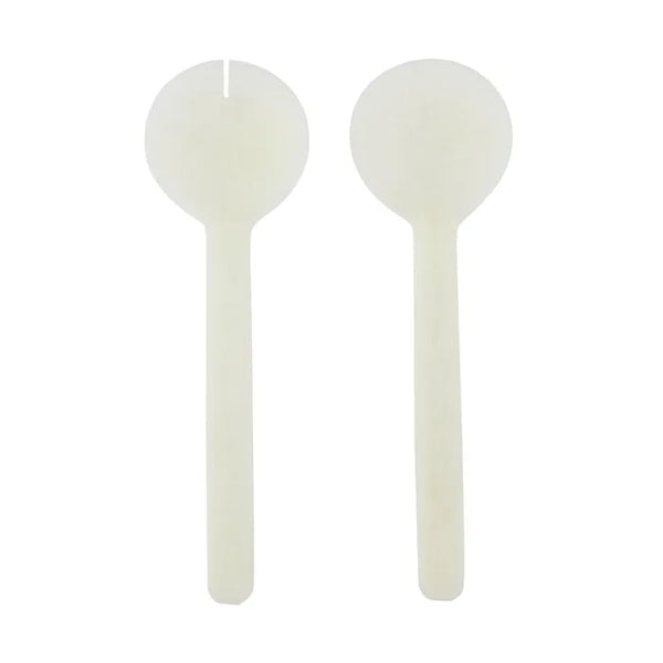 Kip S/2 Resin Salad Server 25.5cm Ivory