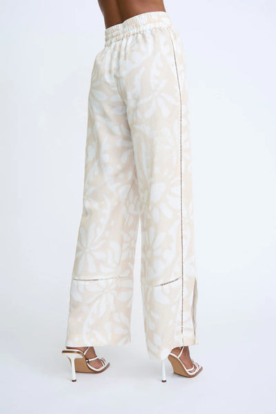 SAND DESERT FLORAL PANT - SAND DESERT