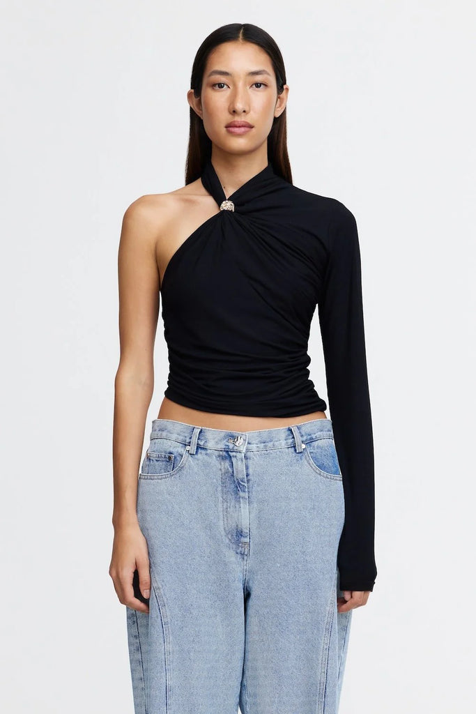 BEWSEY TOP- BLACK