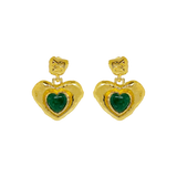 SURI EARRINGS | GREEN AVENTURINE