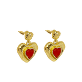 SURI EARRINGS | CARNELIAN