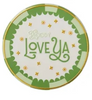 Adage Ceramic Coaster 10cm 6 Asst