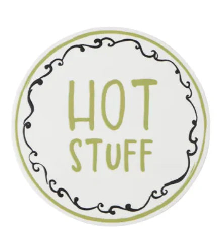 Too Hot to Handle Ceramic Trivet 20cm 2 Asst
