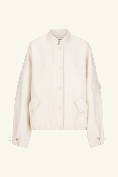 Ludlow Bomber Jacket - Ivory