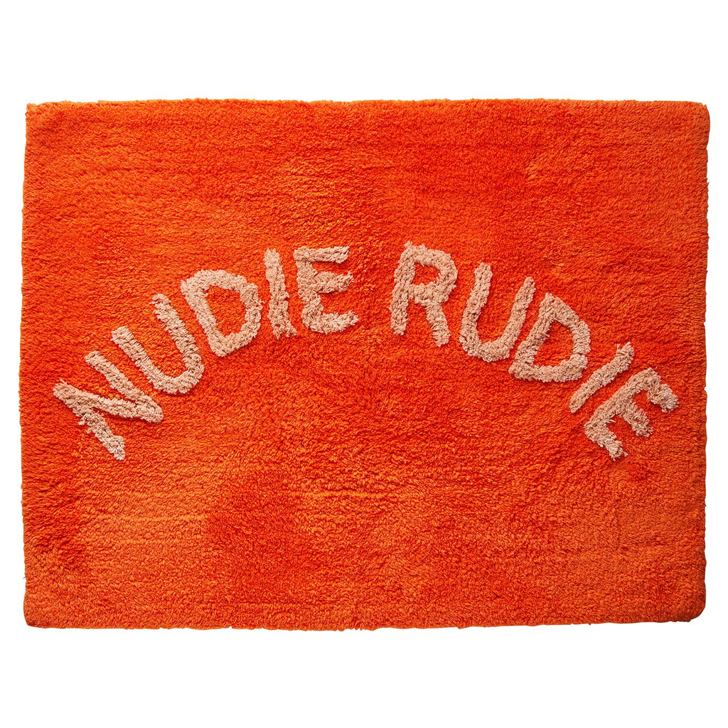 TULA NUDIE BATH MAT - TANGERINE