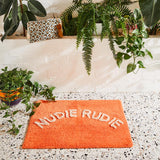 TULA NUDIE BATH MAT - TANGERINE