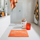 TULA NUDIE BATH MAT - TANGERINE