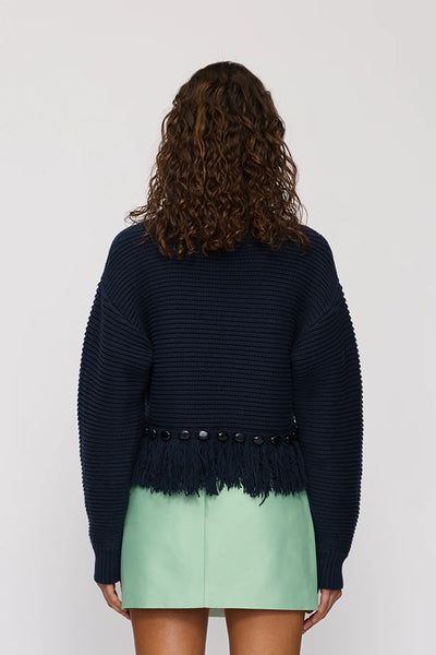 Marisol Knit Sweater- Midnight