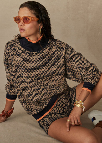 CASTILLA CLEMENTINE KNIT CREW