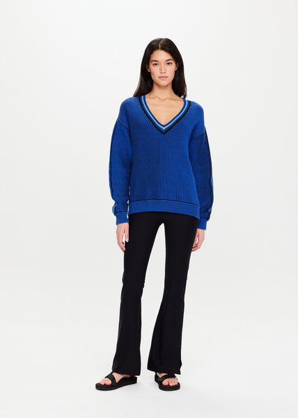 NIRVANA LOUIE SWEATER- COBALT
