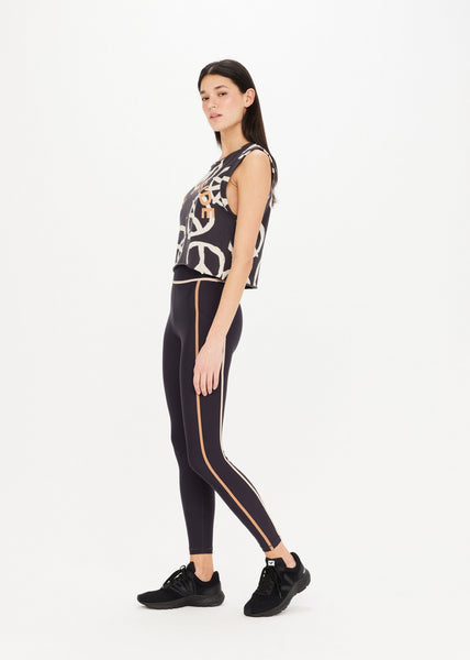 ONE LOVE CROPPED MUSCLE TANK