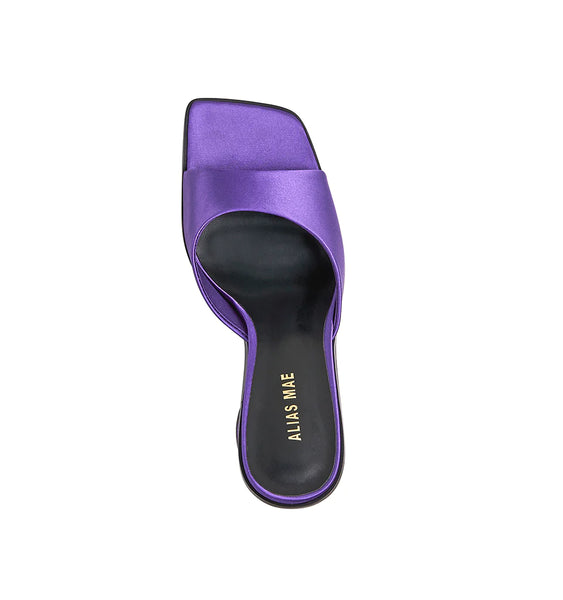 VALLI- PURPLE SATIN no