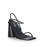 VANESSA- BLACK LEATHER