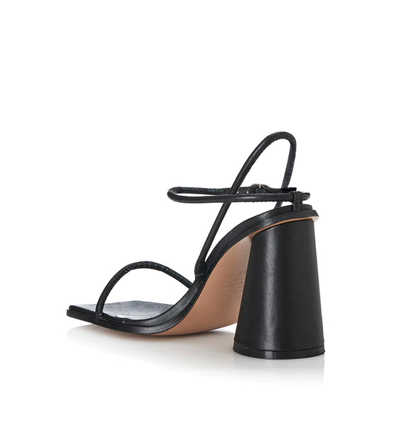 VANESSA- BLACK LEATHER