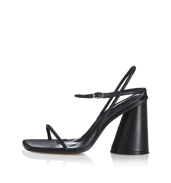 VANESSA- BLACK LEATHER